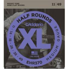 Струны для электрогитары D'Addario EHR370 Half Rounds Medium 11/49