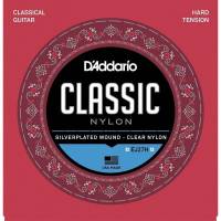 Струны для классической гитары D'Addario EJ27H Student Nylon Hard Tension