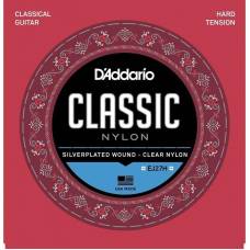 Струны для классической гитары D'Addario EJ27H Student Nylon Hard Tension