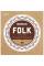 Струны для классической гитары D'Addario EJ33 Folk Ball End 80/20 Bronze/Clear Nylon Trebles