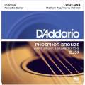 Струны для акустической гитары D'Addario EJ37 Phosphor Bronze Medium Top/Heavy Bottom 12-Strings 12/54