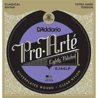 Струны для классической гитары D'Addario EJ44LP Silverplated Wound Clear Nylon Extra Hard Tension