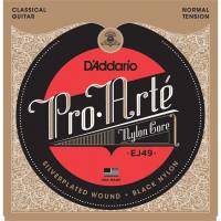 Струны для классической гитары D'Addario EJ49 Black Nylon Normal Tension