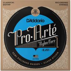 Струны для классической гитары D'Addario EJ51 Hard Tension