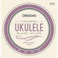 Струны для укулеле D'Addario EJ53C Black Nylon Concert 26/28