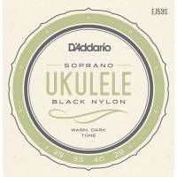 Струны для укулеле D'Addario EJ53S Black Nylon Soprano 28/29