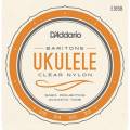 Струны для укулеле D'Addario EJ65B Clear Nylon Baritone 28/35