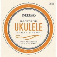 Струни для укулеле D'Addario EJ65B Clear Nylon Baritone 28/35