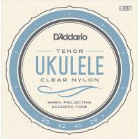 Струны для укулеле D'Addario EJ65T Clear Nylon Tenor 28/29