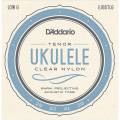 Струны для укулеле D'Addario EJ65TLG Clear Nylon Tenor 28/29