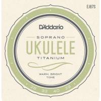 Струны для укулеле D'Addario EJ87S Titamium Soprano 28/29