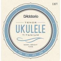 Струны для укулеле D'Addario EJ87T Titanium Tenor 29/29