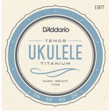Струны для укулеле D'Addario EJ87T Titanium Tenor 29/29