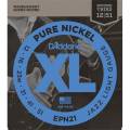 Струны для электрогитары D'Addario EPN21 Pure Nickel Jazz Light 12/51