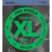 Струны для бас-гитары D'Addario EPS220 Pro Steels Super Light 40/95