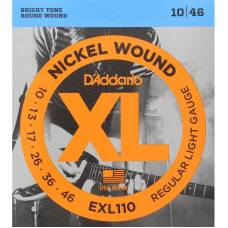 Струны для электрогитары D'Addario EXL110 Regular Light 10/46