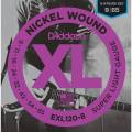 Струны для электрогитары D'Addario EXL120-8 Nickel Wound Super Light 8-Strings 9/65