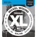 Струны для электрогитары D'Addario EXL148 Extra Heavy 12/60