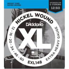 Струны для электрогитары D'Addario EXL148 Extra Heavy 12/60