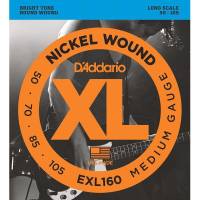 Струны для бас-гитары D'Addario EXL160 Nickel Wound Medium 50/105