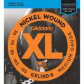 Струны для бас-гитары D'Addario EXL160-5 Nickel Wound Medium 5 Strings 50/135