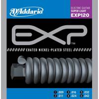 Струны для электрогитары D'Addario EXP120 Super Light 9/42