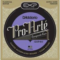 Струны для классической гитары D'Addario EXP44 Coated Extra Hard Tension