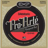 Струны для классической гитары D'Addario EXP45 Coated Normal Tension