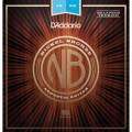 Струны для акустической гитары D'Addario NB1252BT Nickel Bronze Balanced Tension Light 12/52