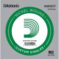 Струна D'Addario NW017 Nickel Wound .017