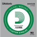 Струна D'Addario NW028 Nickel Wound .028