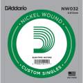 Струна D'Addario NW032 Nickel Wound .032