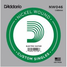 Струна D'Addario NW046 Nickel Wound .046