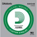 Струна D'Addario NW048 Nickel Wound .048