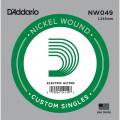 Струна D'Addario NW049 Nickel Wound .049