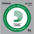 Струна D'Addario NW059 Nickel Wound .059