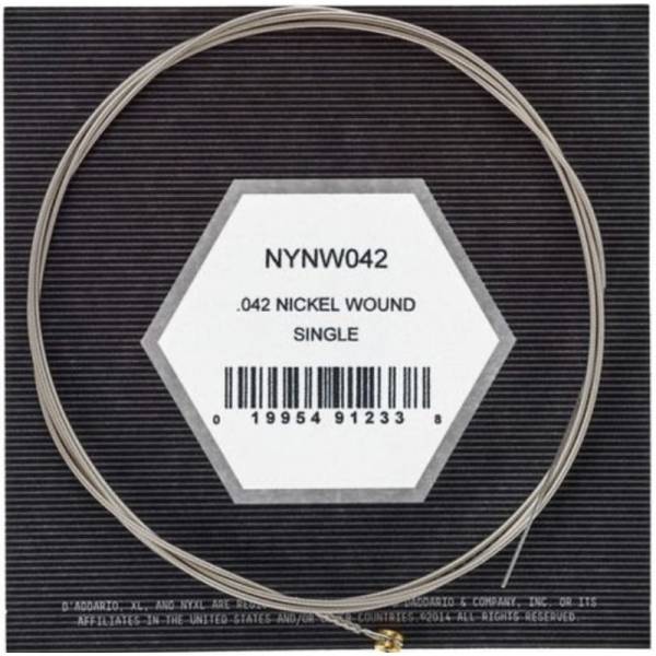Струна D'Addario NYNW042 Nickel Wound .042