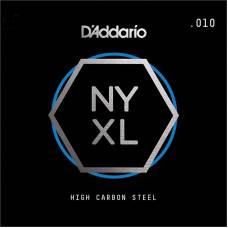 Струна D'Addario NYS010 High Carbon Steel .010