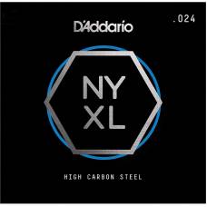 Струна D'Addario NYS024 High Carbon Steel .024