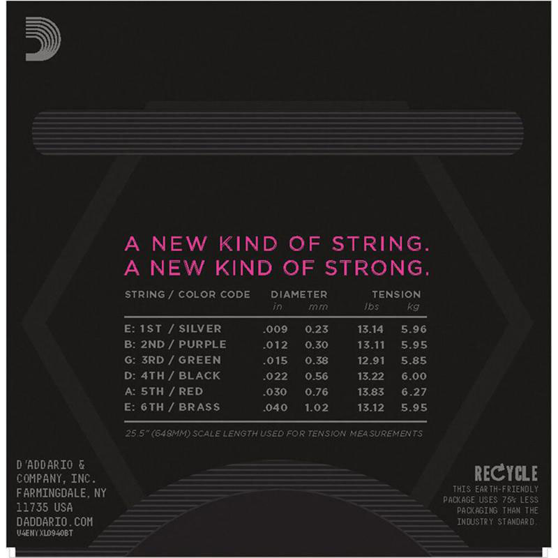 Струни для електрогітари D'Addario NYXL0940BT Nickel Wound Super Light Balanced Tension 9/40