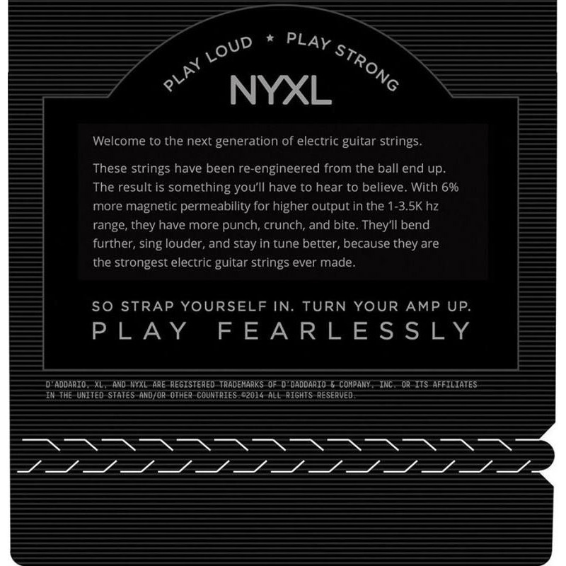 Струни для електрогітари D'Addario NYXL0940BT Nickel Wound Super Light Balanced Tension 9/40