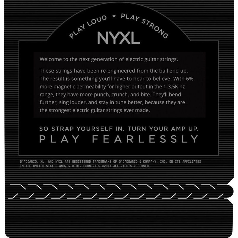 Струни для електрогітари D'Addario NYXL0946 Super Top / Regular Bottom 9/46