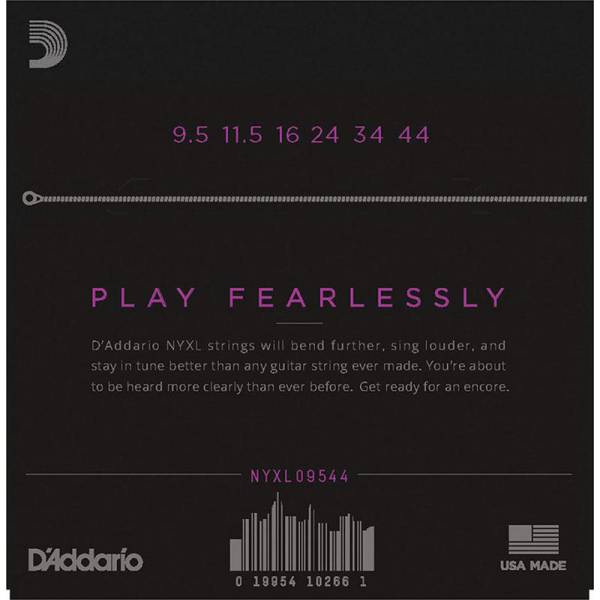 Струни для електрогітари D'Addario NYXL09544 Nickel Wound Super Light Plus 9.5/44