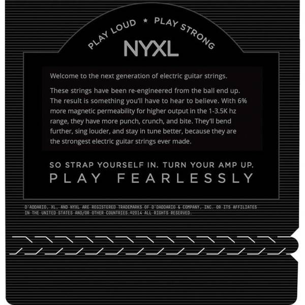 Струни для електрогітари D'Addario NYXL09544 Nickel Wound Super Light Plus 9.5/44