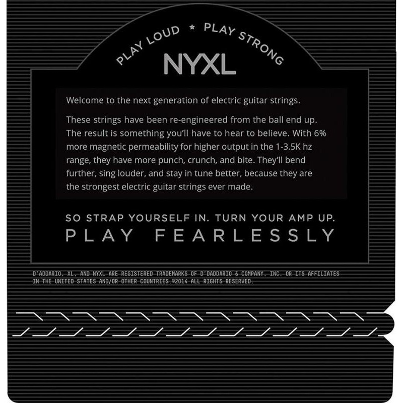 Струны для электрогитары D'Addario NYXL09544 Nickel Wound Super Light Plus 9.5/44
