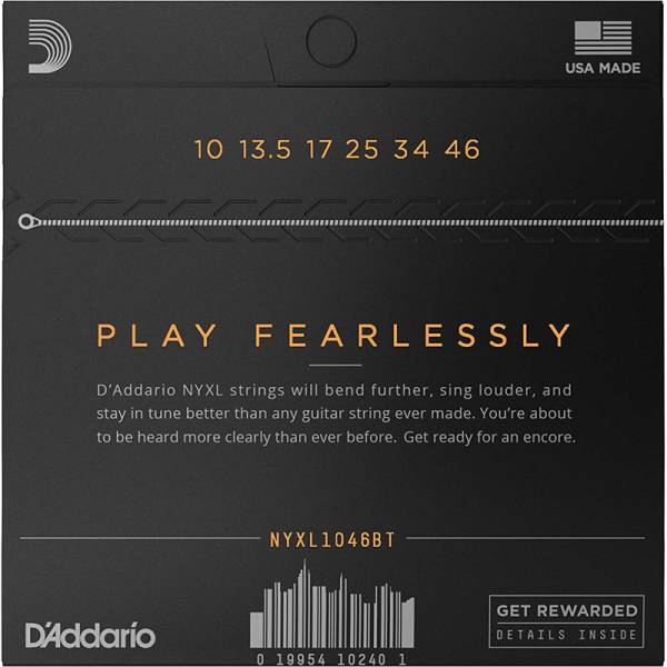 Струны для электрогитары D'Addario NYXL1046BT Nickel Wound Balanced Tension Regular Light 10/46