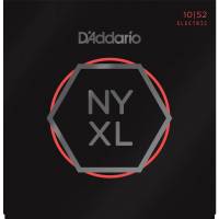 Струны для электрогитары D'Addario NYXL1052 Nickel Wound Light Top / Heavy Bottom 10/52