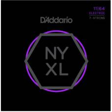 Струны для электрогитары D'Addario NYXL1164 Nickel Wound Medium 7-Strings 11/64