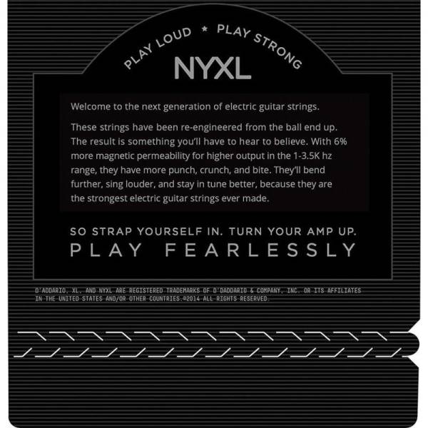 Струни для електрогітари D'Addario NYXL1356W Nickel Wound 3rd Medium 13/56