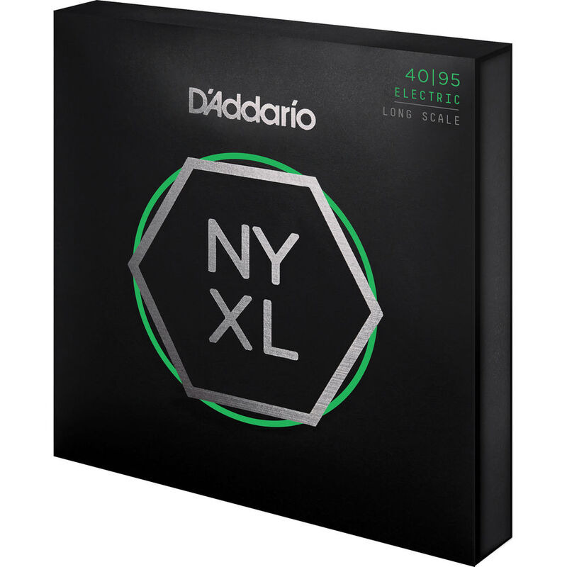 Струни для бас-гітари D'Addario NYXL4095 Long Scale Super Light 40/95